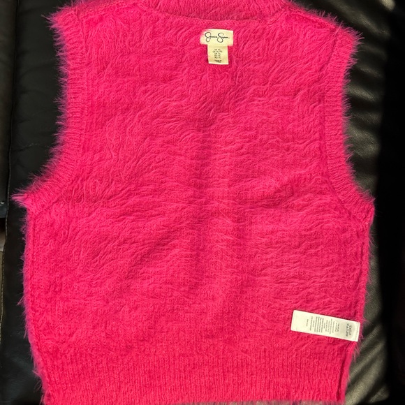 Jessica Simpson Tank Top Sleeveless Wool Round Neck, Size XL. - Picture 4 of 8